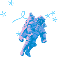 AMLgMATD space miami nasa astronaut Sticker