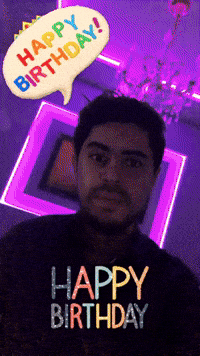 Happy Birthday GIF by David Gharibyan