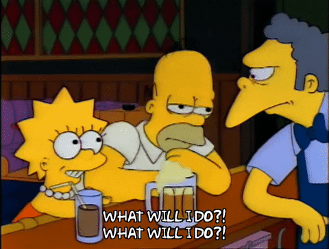 Season 3 Drinking GIF by The Simpsons