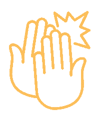 High Five Clap Sticker by KopparbergUK