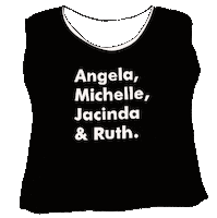 Tshirt Michelle Sticker by WIE AM SCHNUERCHEN