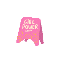 Pink Rosa Sticker by GIRL POWER STORE