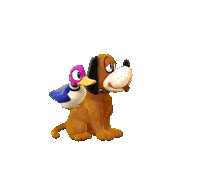 duck hunt dance Sticker by Leroy Patterson