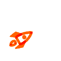 Rocket Idea Sticker by JoussenKarliczek