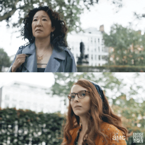 killing eve fashion GIF by BBC America