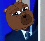 Bobo The Bear Stalking GIF by Bobo Memes