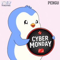 Add To Cart Black Friday GIF by Pudgy Penguins