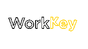 workkey work key wk workkey Sticker