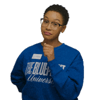 BLUEPRINTUNIVERSITY girl blue money woman Sticker