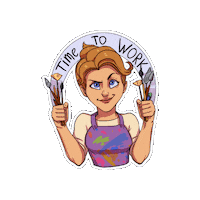 vokigames coffee halloween work good morning Sticker