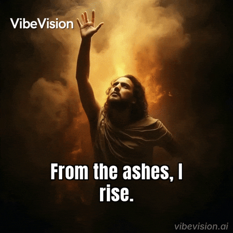 Overcome I Rise GIF by VibeVision