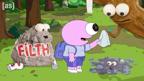 Clean Up Cleaning GIF by Adult Swim