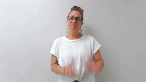 Asl Leave GIF