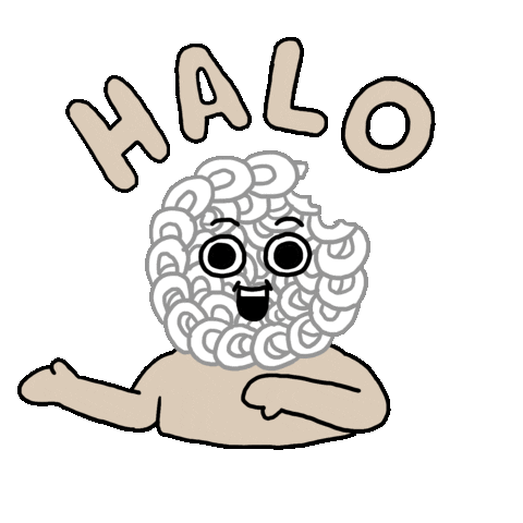 Indonesian Independence Day Hello Sticker by Sherchle
