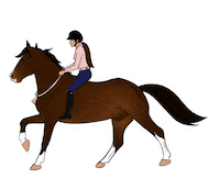 Free Riding Sticker by Marina Layton