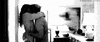 black and white love GIF