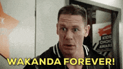 john cena wakanda forever GIF by Kids Choice Awards 2018