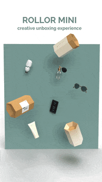 Design Satisfying GIF by Rollor Packaging