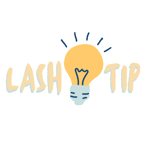 Lash Extension Sticker by Forabeli Beauty