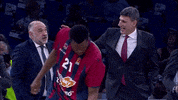 real madrid basketball GIF by EuroLeague
