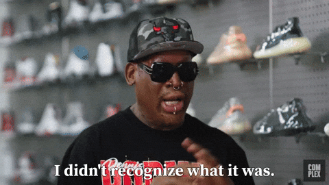 Dennis Rodman Sneaker Shopping GIF by Complex