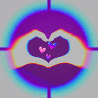 Infinitydental love heart smile teeth GIF
