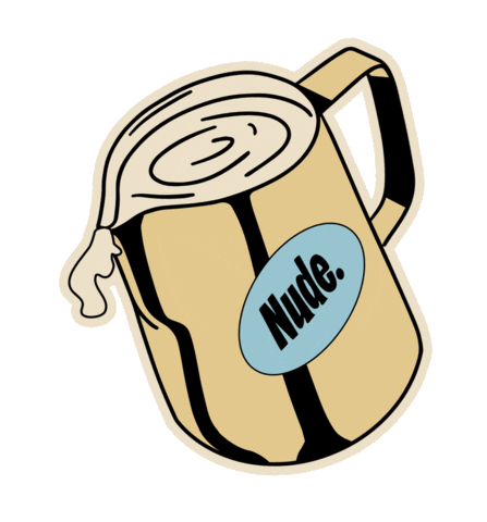 Coffee Pitcher Sticker by Hey Nude