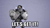 Stay Strong Lets Go GIF by AneeMate