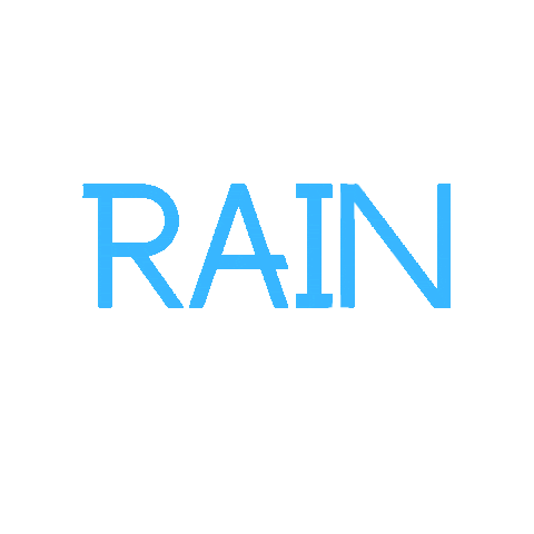 atozsocial giphyupload logo social media rain Sticker
