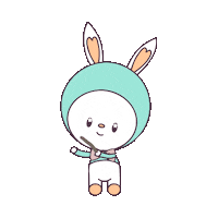 Magic Rabbit Sticker
