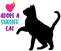 Cat Adopt Sticker by HeARTs Speak