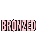 Bronze Glow Sticker by ez tan