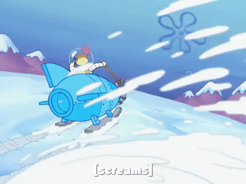 season 8 frozen face-off GIF by SpongeBob SquarePants