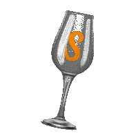 Red Wine Cheers Sticker by Schwaderer Wines