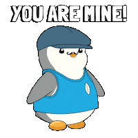 You And Me Penguin Sticker by Pudgy Penguins