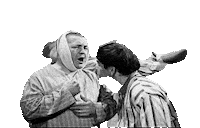 Three Stooges Sticker by Alissandra