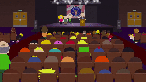 talking mr. mackey GIF by South Park 