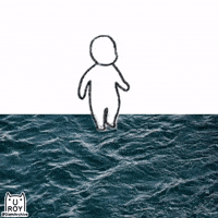 Walking On Water GIF