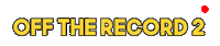bukugpu offtherecord off the record bukugpu riasw Sticker