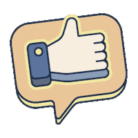 Star Approve Sticker by Studio Nobu