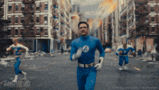 Fantastic Four Running GIF by Marvel Studios