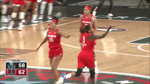 I Cant Hear You Lets Go GIF by Atlanta Dream