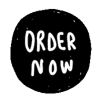 crackedego black and white shopping shop order now Sticker