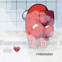 Sad Shower GIF