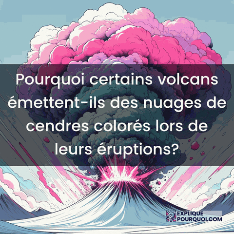 Éruptions Volcaniques GIF by ExpliquePourquoi.com