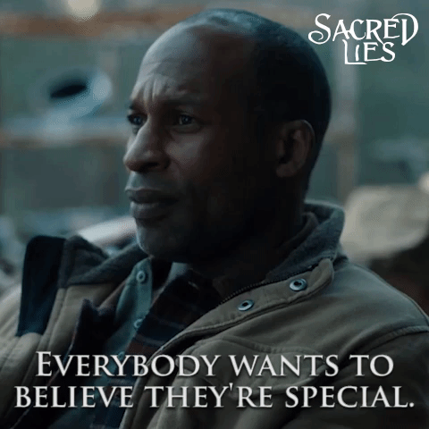 season 1 everybody wants to believe they're special GIF by Sacred Lies