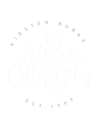 Logo Sticker by The Modern Calligraphy Co.