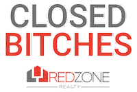 redzonerg realtor for sale open house under contract Sticker