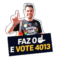 soulucas4013 lgbt eleicoes lovewins democracia Sticker