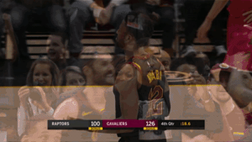celebrate cleveland cavaliers GIF by NBA